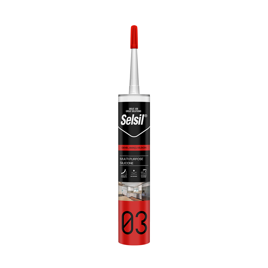 Selsil Multi Purpose Silicone 280mL,Ideal for areas that could be exposed to weather. These areas include windows, doors, siding, trim, molding, baseboards, vents, basements, attics and around wires and pipes.- Selsil03 Selsil Multi Purpose Silicone 280mL,Ideal for areas that could be exposed to weather. These areas include windows, doors, siding, trim, molding, baseboards, vents, basements, attics and around wires and pipes.- Selsil03